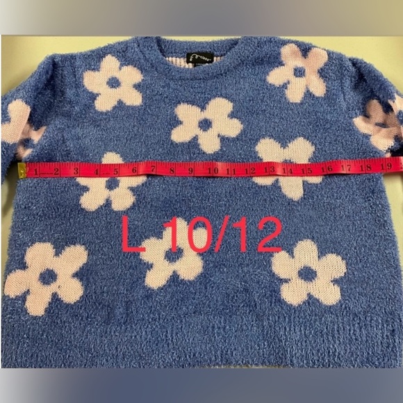 Floral Kids Sweater - Picture 3 of 6